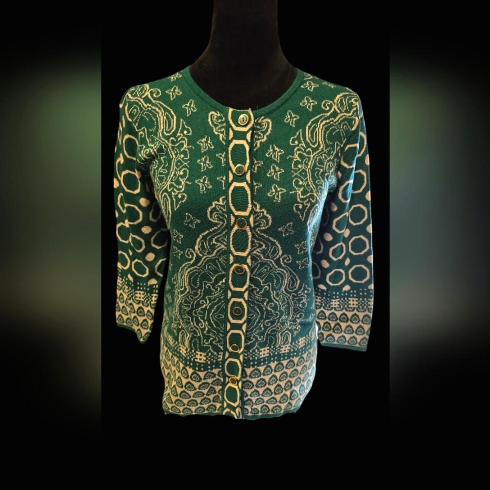 Isaac Mizrahi Live XS Cardigan Sweater